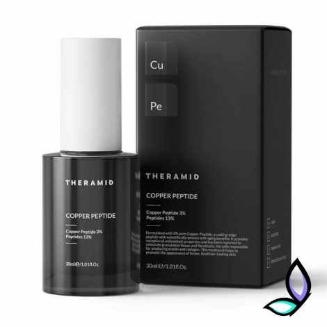Антивікова сироватка з пептидами міді 3% Theramid Copper Peptide - Фото