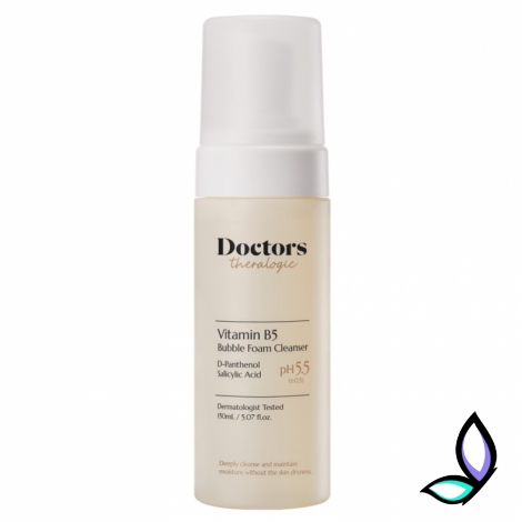 Пінка з пантенолом та саліциловою кислотою Doctors Vitamin B5 Bubble Foam Cleanser