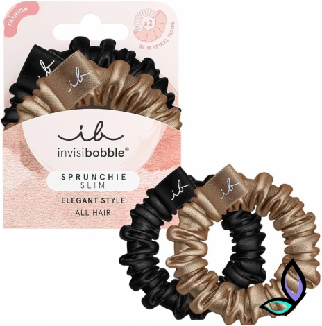 Резинка-браслет для волосся Invisibobble SPRUNCHIE SLIM True Golden