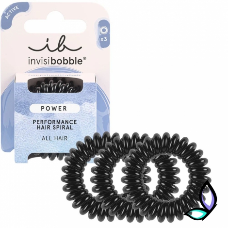 Резинка-браслет для волосся Invisibobble POWER True Black