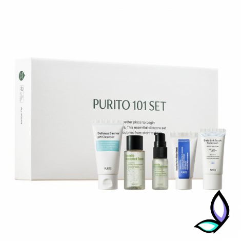 Набір мініатюр базових засобів PURITO 101 SET - Фото