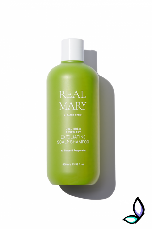 Шампунь глибоко очищуючий Rated Green Real Mary Exfoliating Scalp Shampoo 400 мл.