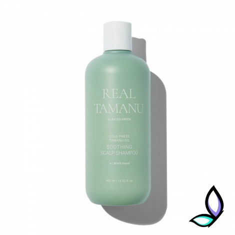 Заспокійливий шампунь Rated Green Real Tamanu Soothing Scalp Shamp 400 мл.