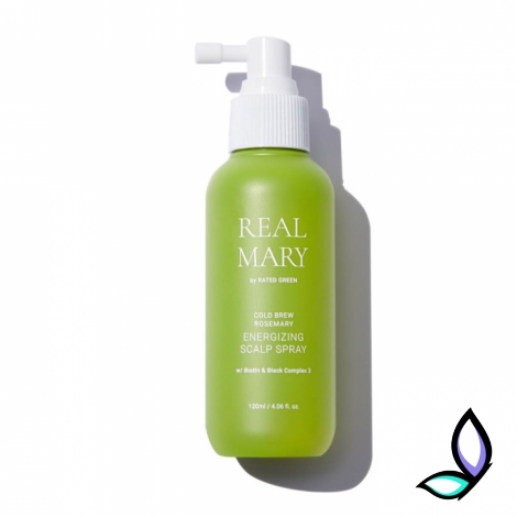 Спрей для шкіри голови з соком розмарину Rated Green Real Mary Energizing Scalp Spray