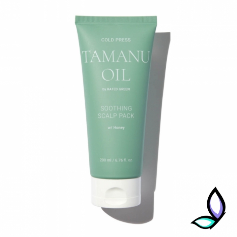 Заспокійлива маска Rated Green Cold Press Tamanu Soothing Scalp Pack 200 мл. - Фото