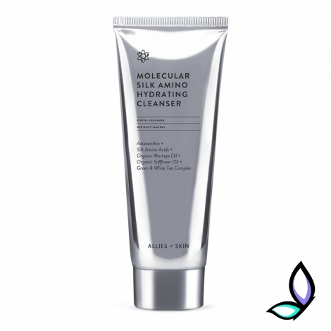 Очищуючий засіб для обличчя Allies Of Skin Molecular Silk Amino Hydrating Cleanser 25 мл. - Фото