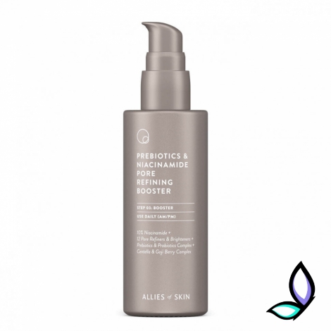 Бустер з пробіотиками та ніацинамідом Allies Of Skin Prebiotics & Niacinamide Pore Refining Booster - Фото