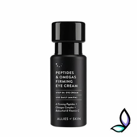 Зміцнюючий крем для зони навколо очей Allies Of Skin Peptides & Omegas Firming Eye Cream - Фото