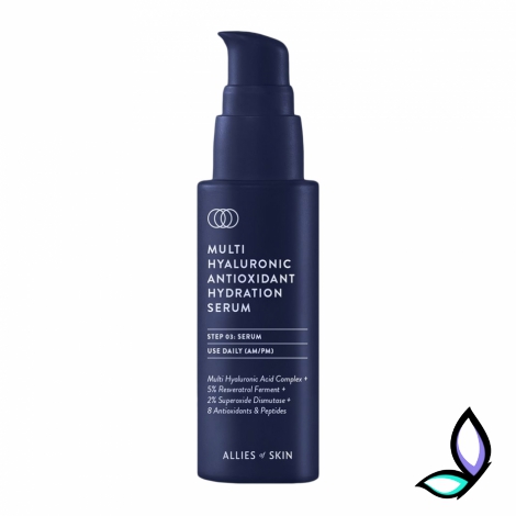 Антиоксидантна зволожуюча сироватка Allies Of Skin Multi Hyaluronic Antioxidant Hydration Serum - Фото