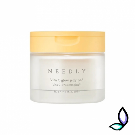 Зволожувальні тонер-педи для сяйва шкіри Needly Vita C Glow Jelly Pad - Фото