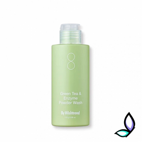 Ензимна пудра для вмивання з матчею By Wishtrend Green Tea & Enzyme Powder Wash - Фото