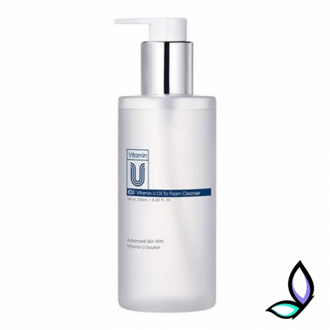 Очищувальна гідрофільна олія-пінка CU Skin Vitamin U Oil To Foam Cleanser