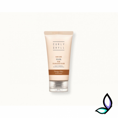 Незмивна термозахисна маска Curly Shyll Hair Cure Mask 40 мл. - Фото