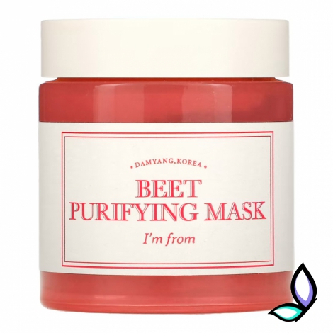 Глиняна маска для глибокого очищення пор з PHA-кислотою I'm From Beet Purifying Mask 110 г.