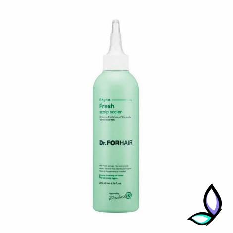 Освіжаюча маска-пілінг для очищення шкіри голови Dr.FORHAIR Phyto Fresh Scalp Scaler 200 мл.