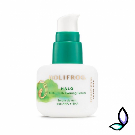 Нічна сироватка з кислотами AHA + BHA Holifrog Halo