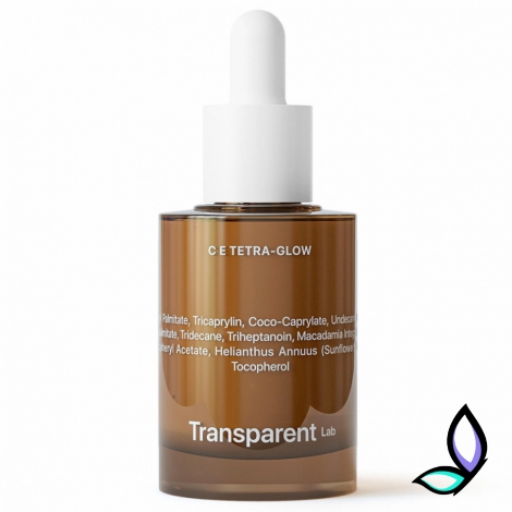 Освітлююча та антиоксидантна масляна сироватка Transparent Lab C E Tetra-Glow