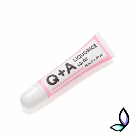 Олія для губ з лакрицею Q+A Liquorice Lip Oil