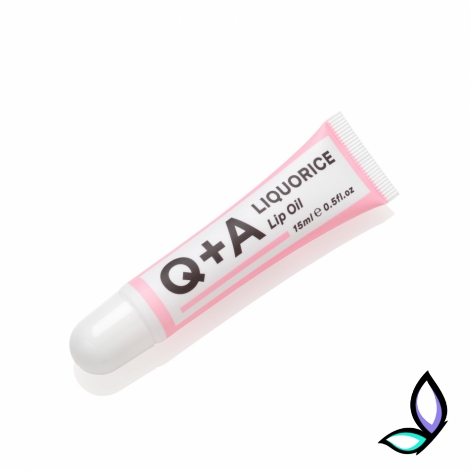 Олія для губ з лакрицею Q+A Liquorice Lip Oil - Фото