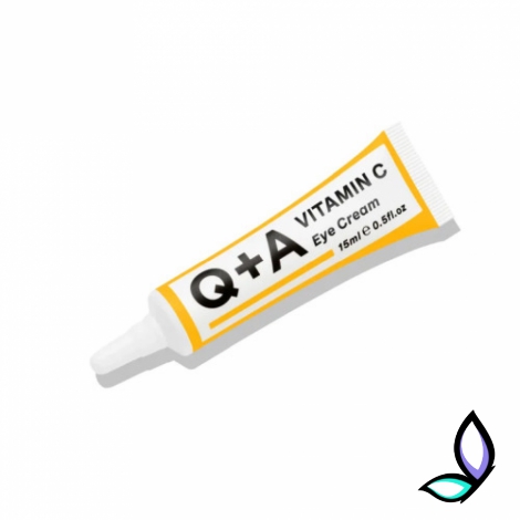 Крем для зони навколо очей із вітаміном С  Q+A Vitamin C Eye Cream - Фото