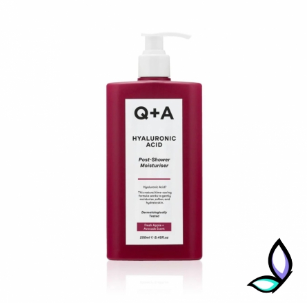 Засіб для інтенсивного зволоження шкіри Q+A Hyaluronic Acid Post-Shower Moisturiser