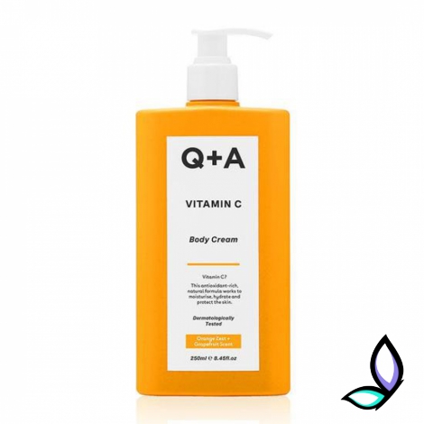 Крем для тіла з вітаміном С Q+A Vitamin C Body Cream - Фото