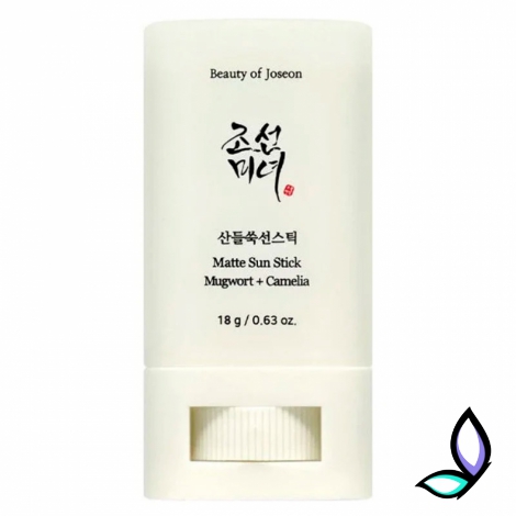 Матуючий сонцезахисний стік Beauty Of Joseon Matte Sun Stick Mugwort and Camelia SPF 50