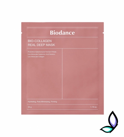Колагенова гідрогелева маска для глибокого зволоження Biodance Bio Collagen Real Deep Mask, 34 г. - Фото