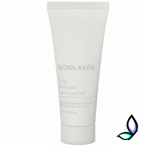 Освіжаючий шампунь для шкіри голови Björn Axén Scalp Shampoo 25 мл. - Фото