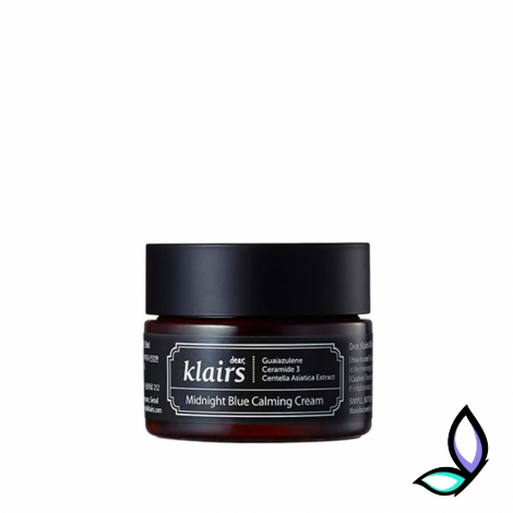 Заспокійливий нічний крем для обличчя Dear, Klairs Midnight Blue Calming Cream 30 мл. - Фото