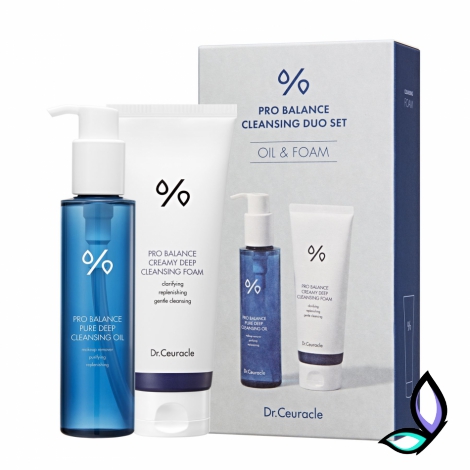 Набір для двоетапного очищення з пробіотиками Dr.Ceuracle Pro Balance Cleansing Duo Set - Фото