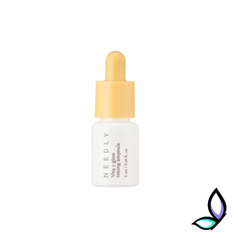 Тонізуюча сироватка вітаміном С для сяяння шкіри Needly Vita C Glow Toning Ampoule 5 мл. - Фото