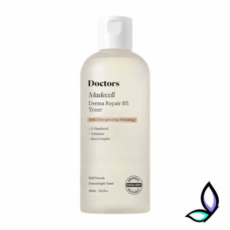 Зволожувальний тонер-есенція з Д-пантенолом Doctors (Theralogic) Madecell Derma Repair B5 Toner 260 мл.