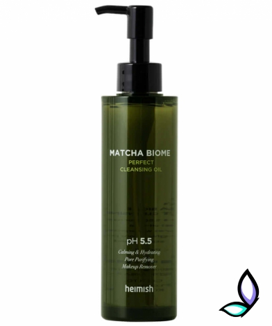 Гідрофільна олія з екстрактом матча і пробіотиками Heimish Matcha Biome Perfect Cleansing Oil 150 мл. - Фото