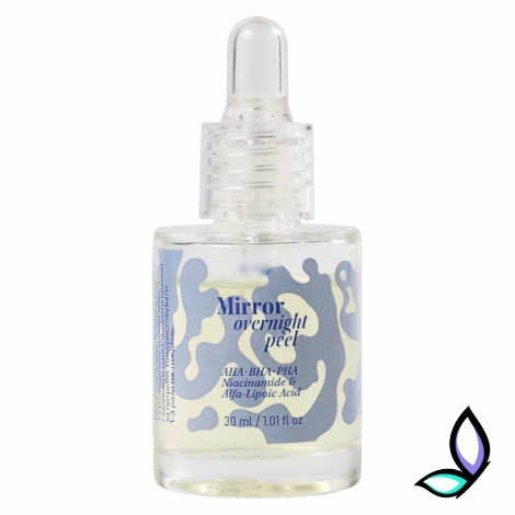 Нічна мультикислотна пілінг-сироватка HUGS Mirror Overnight - Фото