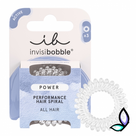 Резинка-браслет для волосся Invisibobble POWER Crystal Clear