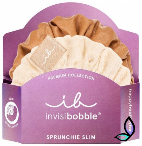 Резинка-браслет для волосся Invisibobble SPRUNCHIE SLIM PREMIUM La Vie En Rose - Фото