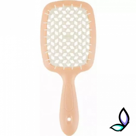 Щітка для волосся Janeke Superbrush The Original Peach and White - Фото