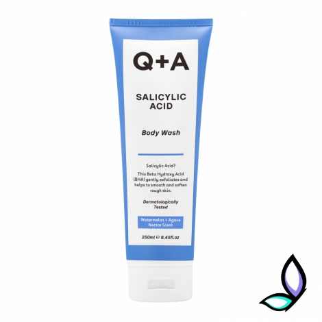 Очищуючий гель для тіла з саліциловою кислотою Q+A Salicylic Acid Body Wash - Фото