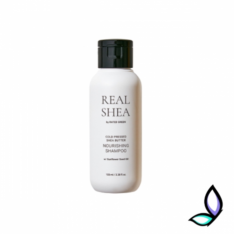 Шампунь живильний з маслом ши Rated Green Real Shea Nourishing Shampoo 100 мл.