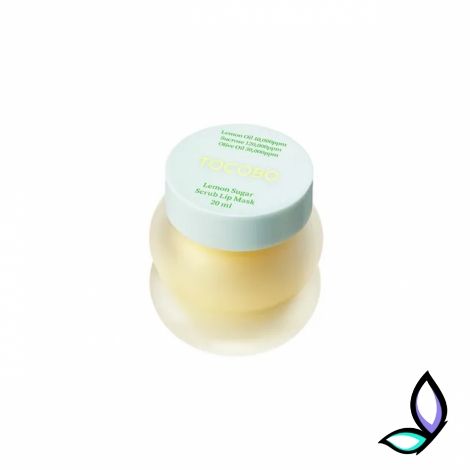 Цукровий скраб-маска для губ з лимоном TOCOBO Lemon Sugar Scrub Lip Mask - Фото