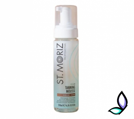 Мус-автозасмага St.Moriz Professional Clear Tanning Mousse Medium Dark