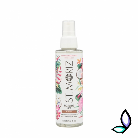 Автобронзат-спрей для обличчя St.Moriz Radiant Glow Face Mist Coconut Paradise - Фото