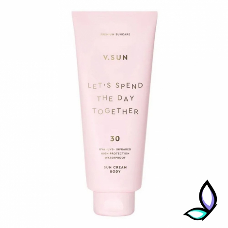 Сонцезахисний крем для тіла V.SUN Sun Cream Body SPF 30 Perfume Free - Фото
