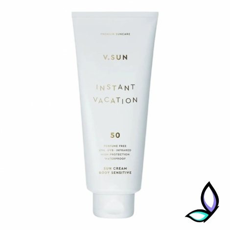 Сонцезахисний крем для тіла V.SUN Sun Cream Body SPF 50 Perfume Free - Фото