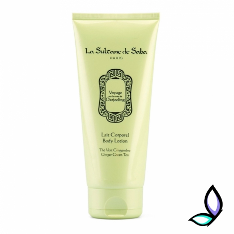 Молочко для тіла з ароматом зеленого чаю та імбиру La Sultane Body Lotion Green Ginger Tea De Saba - Фото