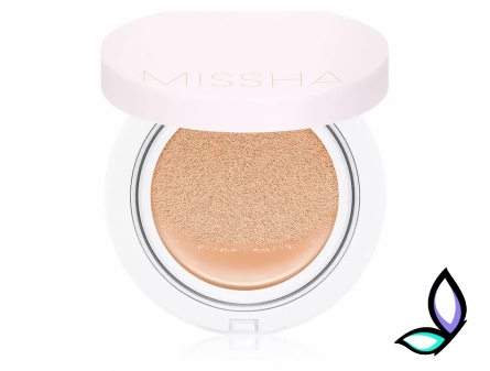 Тональний крем-кушон Missha M Magic Cushion Cover Lasting SPF50+/PA+++ №23  Natural Beige