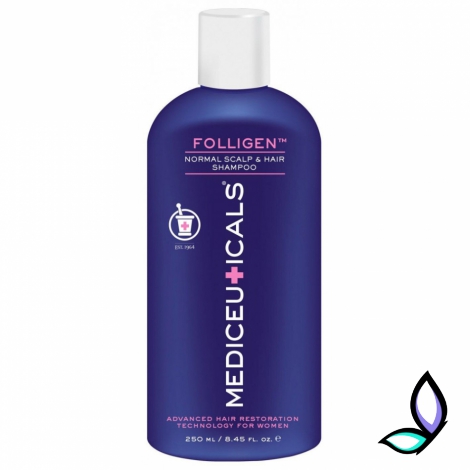 Шампунь проти випадіння та стоншення волосся для жінок Mediceuticals Folligen Advanced Hair Restoration Technology Women - Фото