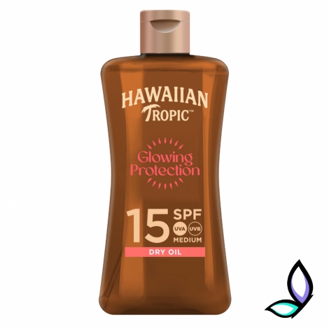 Олія-спрей для засмаги Hawaiian Tropic Glowing Protection Dry Spray Sun Oil SPF 15  100 мл.