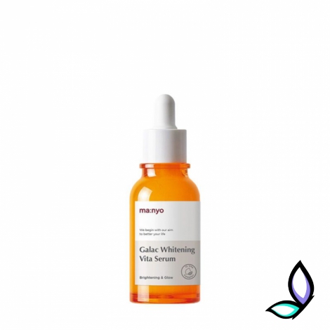 Сироватка освітлювальна з галактомісісом і вітамінами Manyo Galac Whitening Vita Serum - Фото